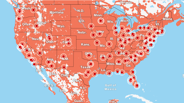 Verizon 5g home internet map