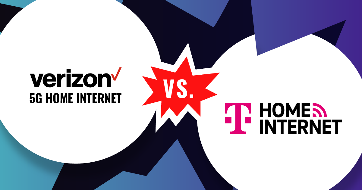 Verizon vs t mobile home internet