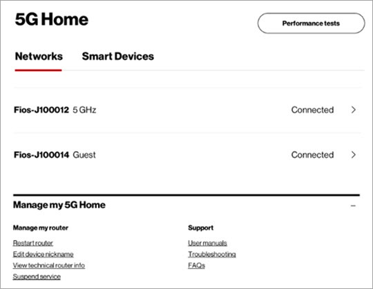 Verizon Home Internet Change Password